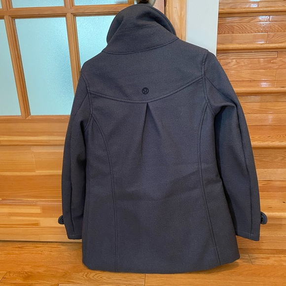 *rare* TWEED full length lululemon Audrey jacket - Picture 5 of 11